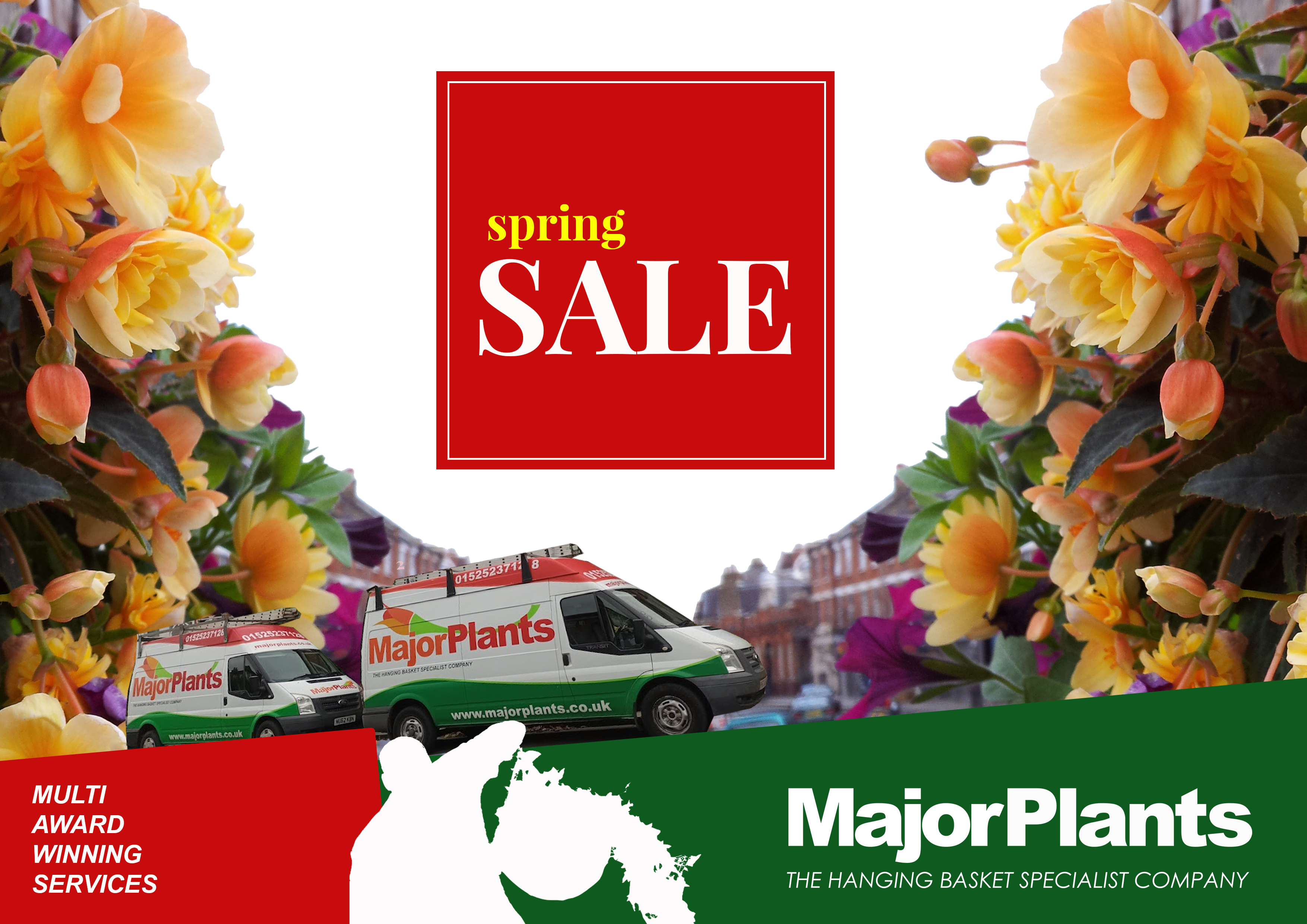 Summer Hanging Baskets Spring Discount